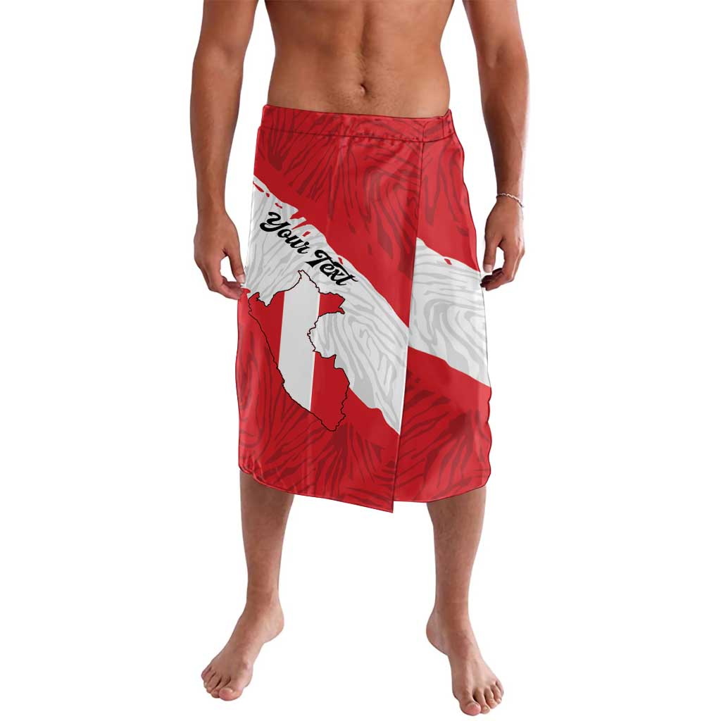 Personalized Peru Lavalava Piruw Ripuwlika Flag Stylized