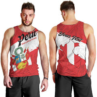 Personalized Peru Men Tank Top Piruw Ripuwlika Flag Stylized