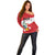 Personalized Peru Off Shoulder Sweater Piruw Ripuwlika Flag Stylized