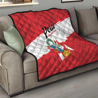 Peru Quilt Piruw Ripuwlika Flag Stylized
