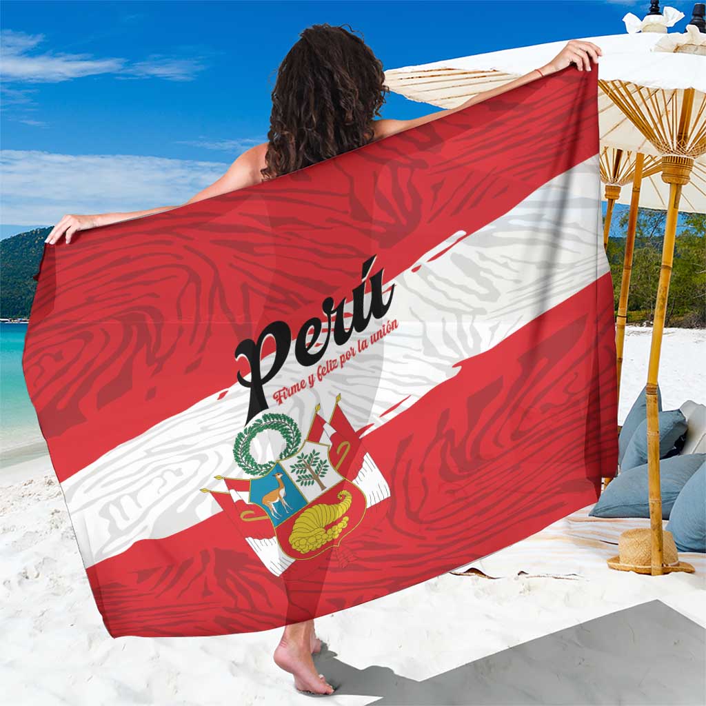 Peru Sarong Piruw Ripuwlika Flag Stylized