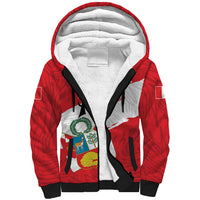Personalized Peru Sherpa Hoodie Piruw Ripuwlika Flag Stylized