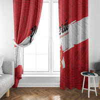 Peru Window Curtain Piruw Ripuwlika Flag Stylized