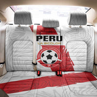 Football Peru Back Car Seat Cover La Bicolor Go Champions