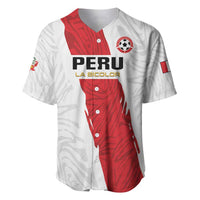 Custom Football Peru Baseball Jersey La Bicolor Go Champions