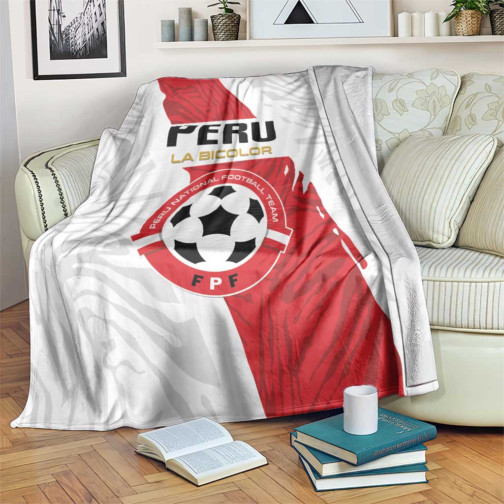 Football Peru Blanket La Bicolor Go Champions