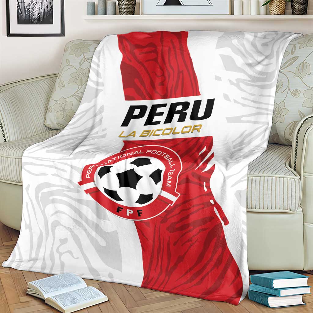 Football Peru Blanket La Bicolor Go Champions