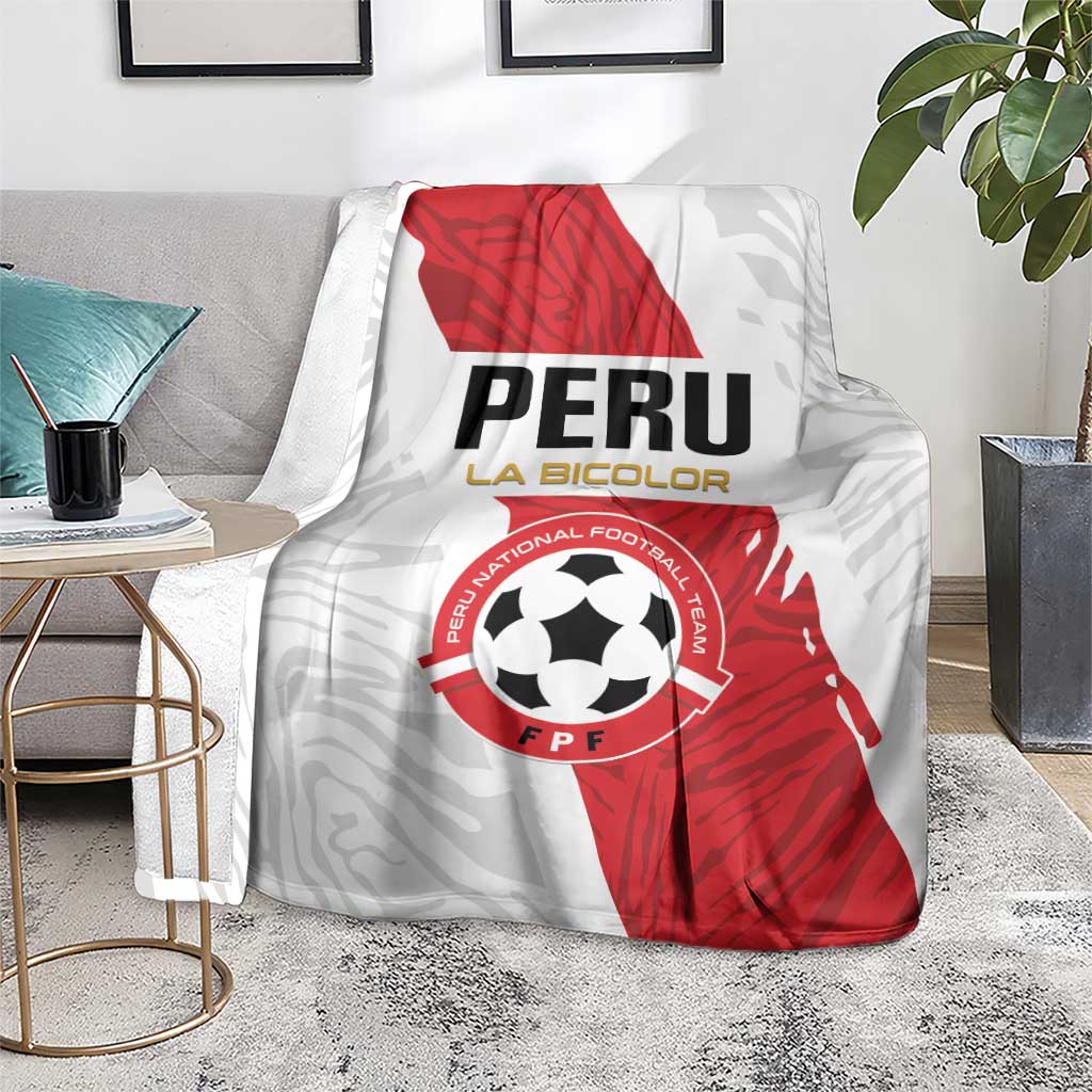 Football Peru Blanket La Bicolor Go Champions