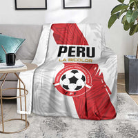 Football Peru Blanket La Bicolor Go Champions