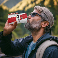 Custom Football Peru 4 in 1 Can Cooler Tumbler La Bicolor Go Champions