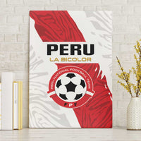 Football Peru Canvas Wall Art La Bicolor Go Champions