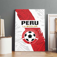 Football Peru Canvas Wall Art La Bicolor Go Champions