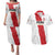 Custom Football Peru Couples Matching Puletasi and Hawaiian Shirt La Bicolor Go Champions