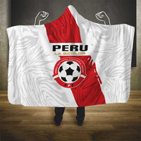 Football Peru Hooded Blanket La Bicolor Go Champions