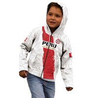 Custom Football Peru Kid Hoodie La Bicolor Go Champions
