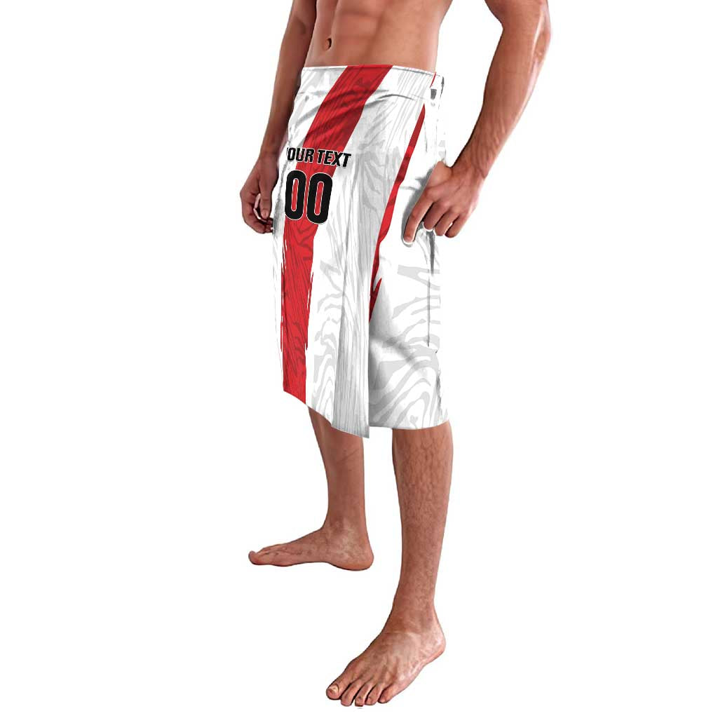 Custom Football Peru Lavalava La Bicolor Go Champions