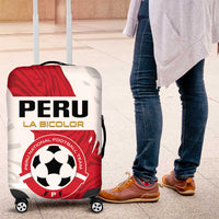Football Peru Luggage Cover La Bicolor Go Champions
