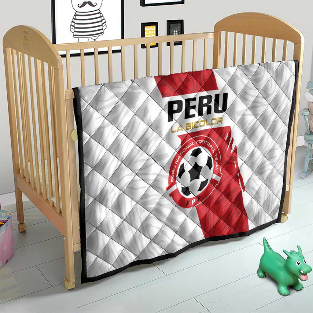 Football Peru Quilt La Bicolor Go Champions