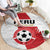 Football Peru Round Carpet La Bicolor Go Champions