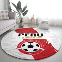 Football Peru Round Carpet La Bicolor Go Champions