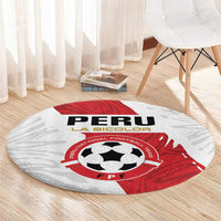 Football Peru Round Carpet La Bicolor Go Champions
