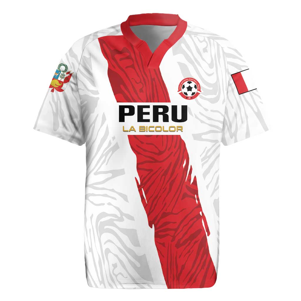 Custom Football Peru Rugby Jersey La Bicolor Go Champions