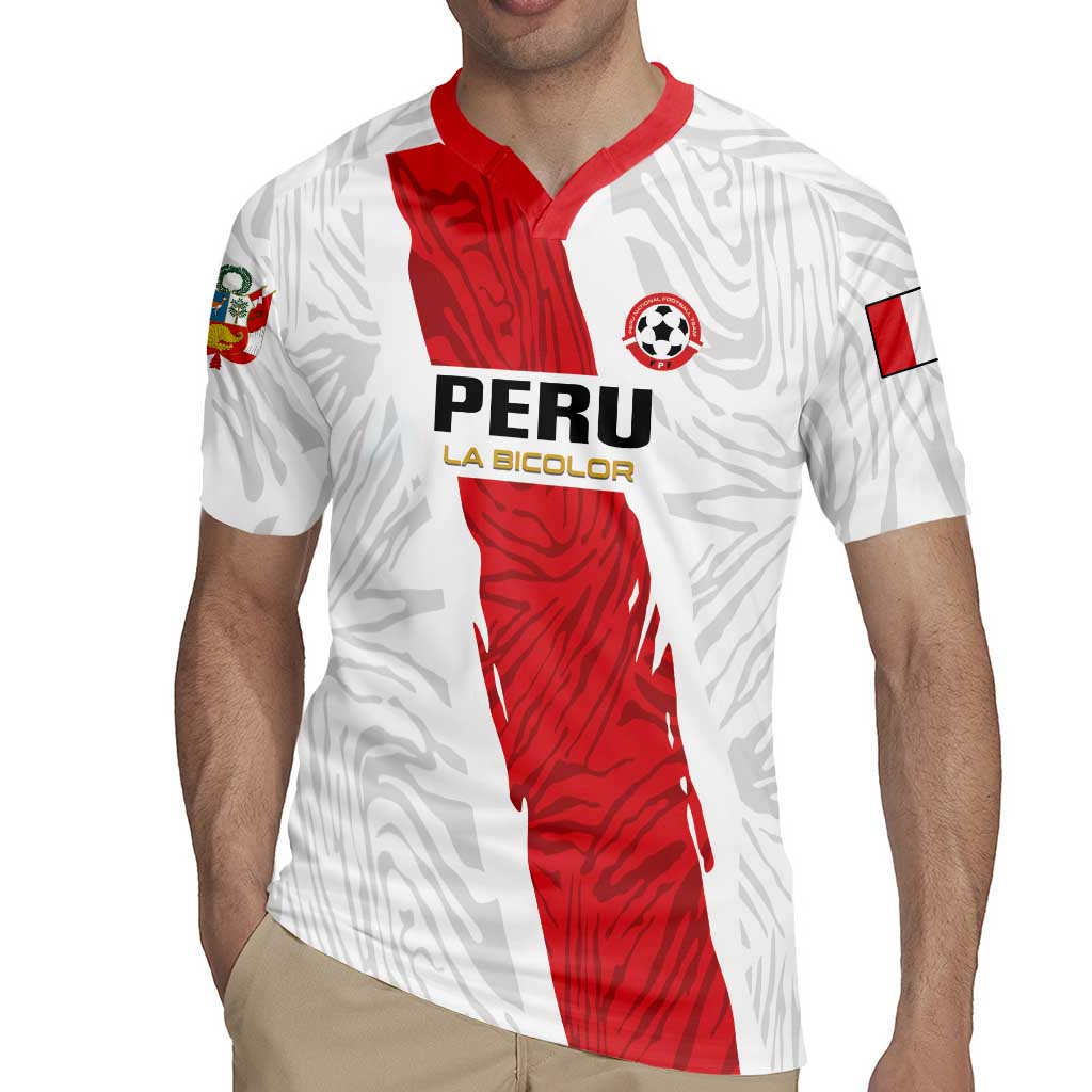 Custom Football Peru Rugby Jersey La Bicolor Go Champions