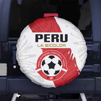 Football Peru Spare Tire Cover La Bicolor Go Champions