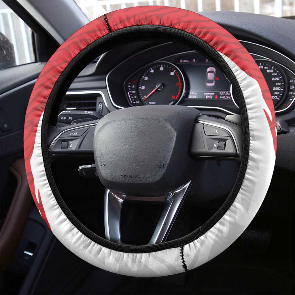 Football Peru Steering Wheel Cover La Bicolor Go Champions