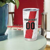 Custom Football Peru Tumbler Cup La Bicolor Go Champions