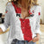Custom Football Peru Women Casual Shirt La Bicolor Go Champions