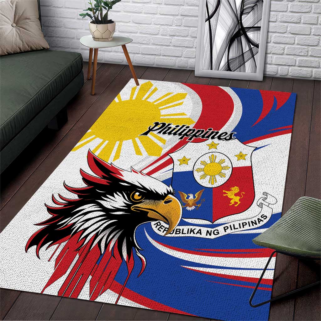 Philippines Eagle Area Rug Republika ng Pilipinas