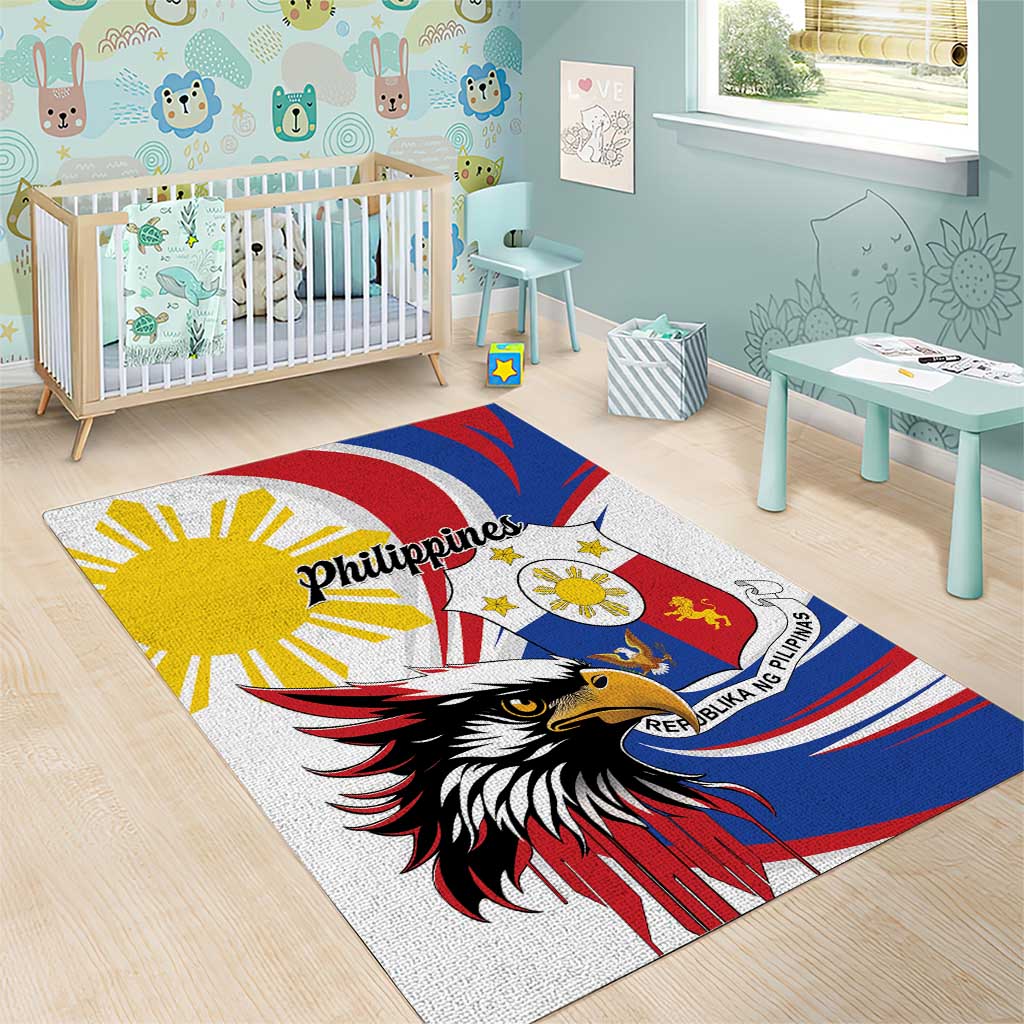 Philippines Eagle Area Rug Republika ng Pilipinas