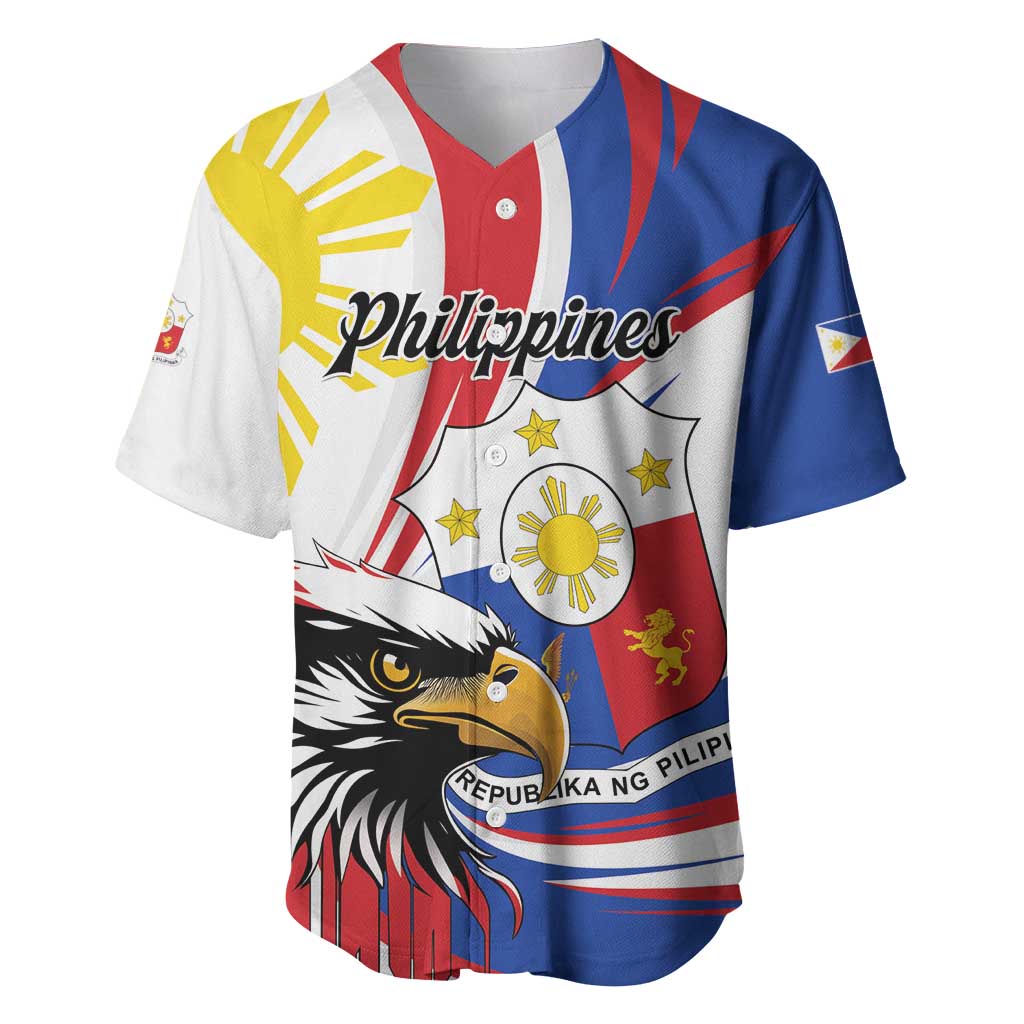 Personalized Philippines Eagle Baseball Jersey Republika ng Pilipinas