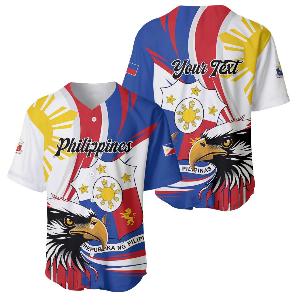 Personalized Philippines Eagle Baseball Jersey Republika ng Pilipinas