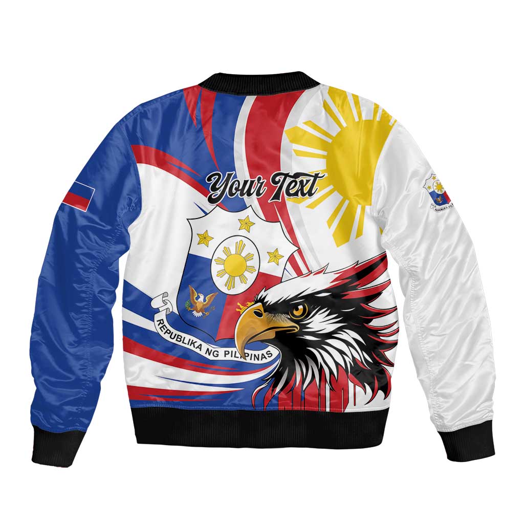 Personalized Philippines Eagle Bomber Jacket Republika ng Pilipinas