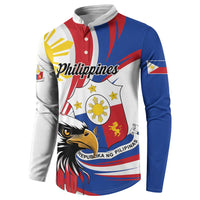 Personalized Philippines Eagle Button Sweatshirt Republika ng Pilipinas
