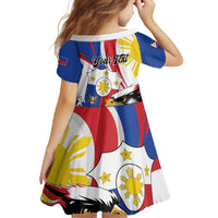 Personalized Philippines Eagle Family Matching Off Shoulder Maxi Dress and Hawaiian Shirt Republika ng Pilipinas