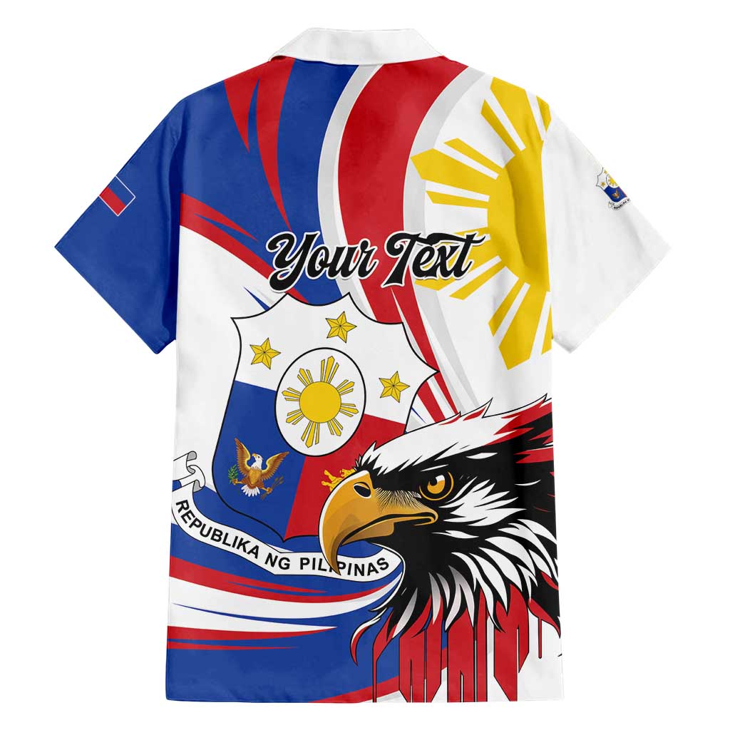 Personalized Philippines Eagle Family Matching Puletasi and Hawaiian Shirt Republika ng Pilipinas