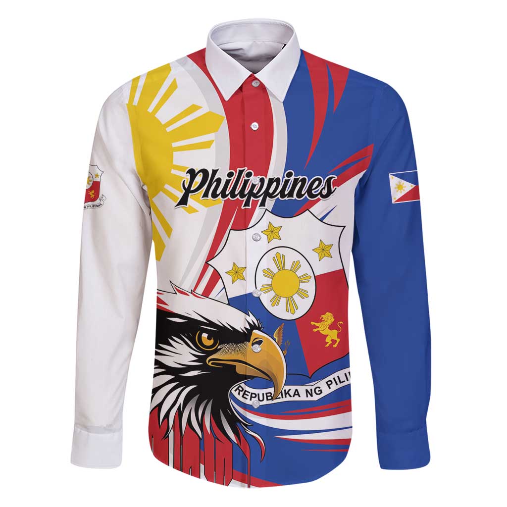 Personalized Philippines Eagle Family Matching Puletasi and Hawaiian Shirt Republika ng Pilipinas