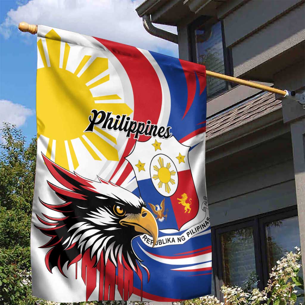 Philippines Eagle Garden Flag Republika ng Pilipinas