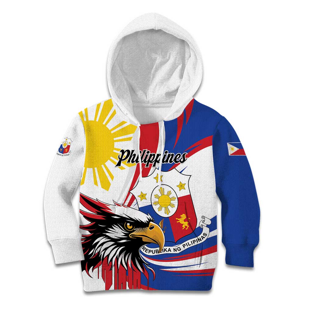 Personalized Philippines Eagle Kid Hoodie Republika ng Pilipinas