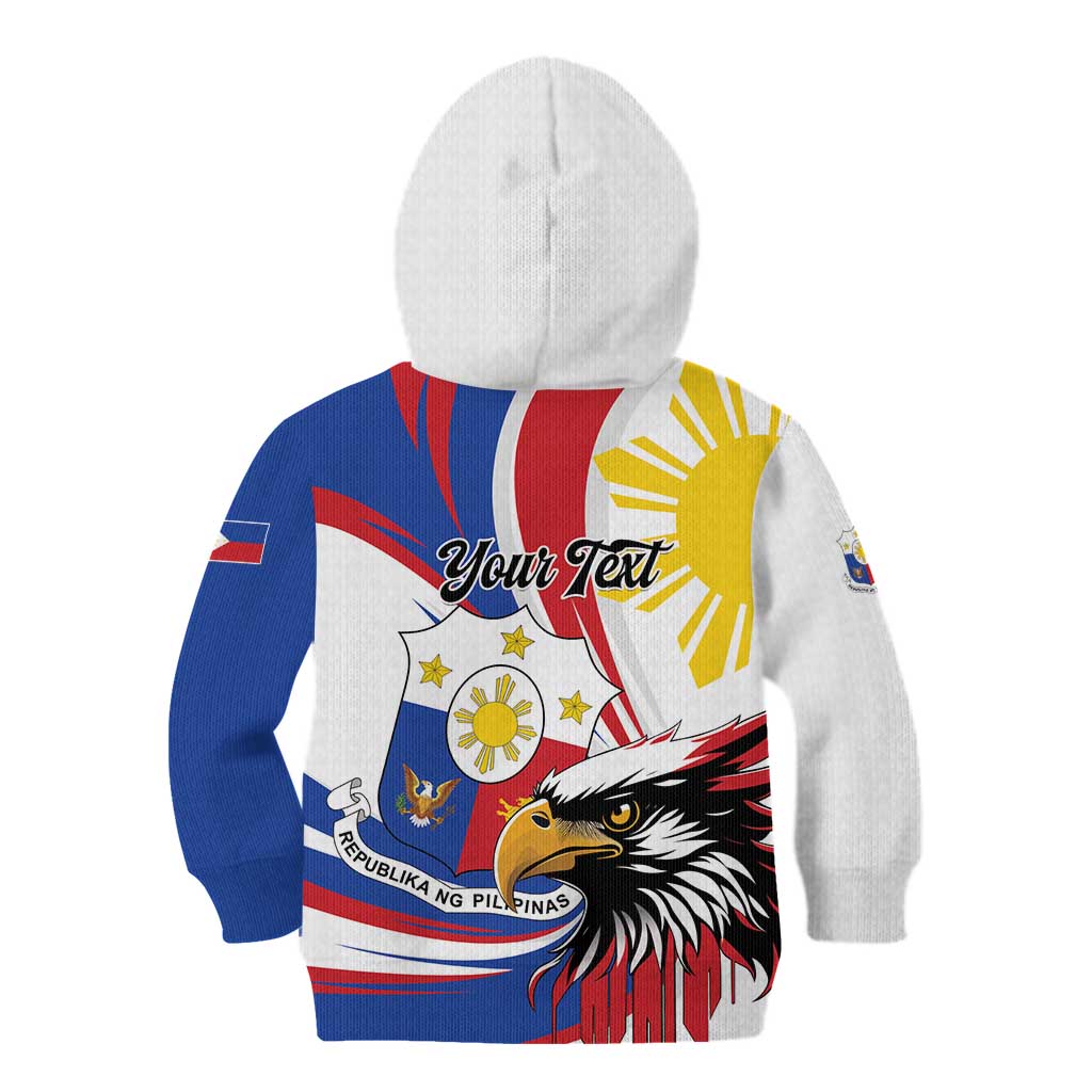Personalized Philippines Eagle Kid Hoodie Republika ng Pilipinas