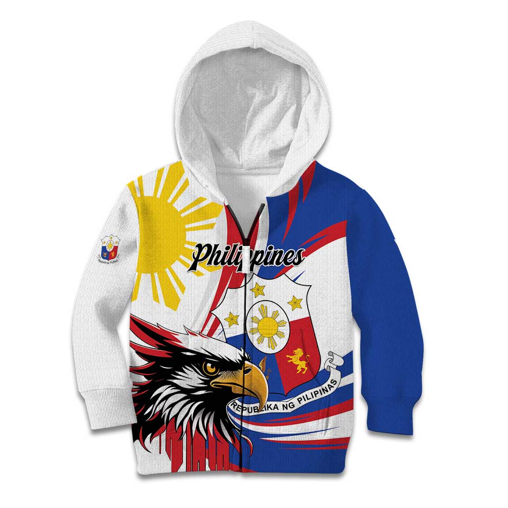 Personalized Philippines Eagle Kid Hoodie Republika ng Pilipinas