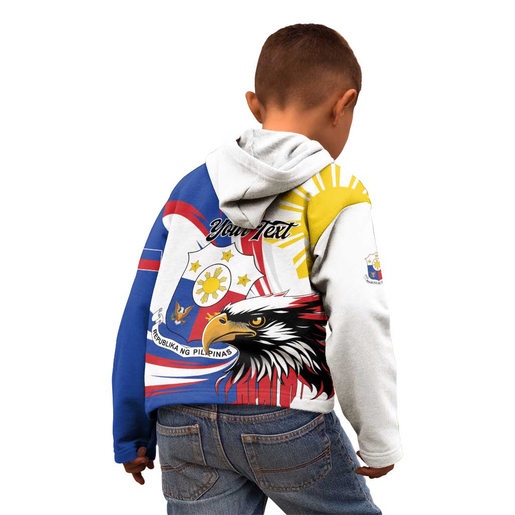 Personalized Philippines Eagle Kid Hoodie Republika ng Pilipinas