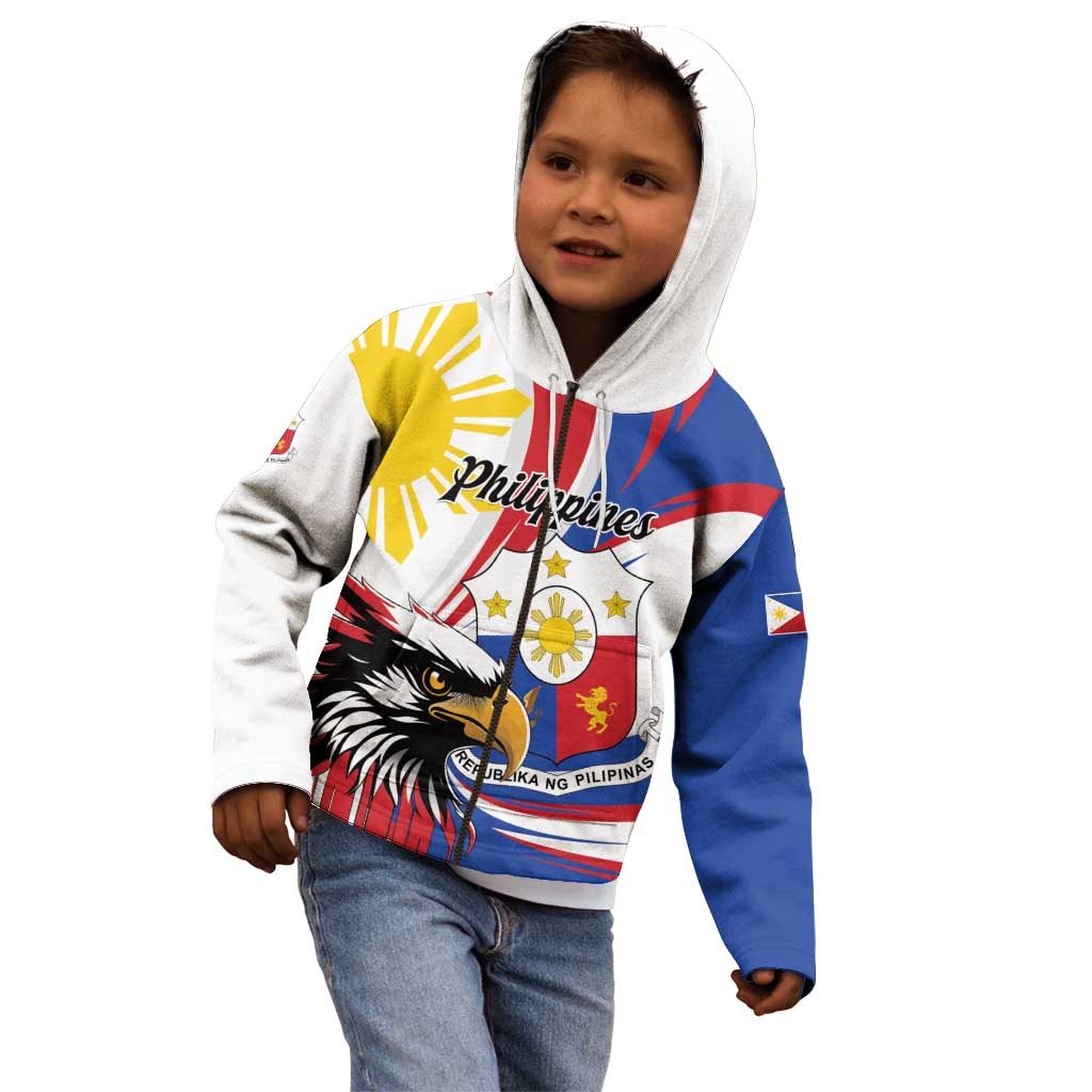 Personalized Philippines Eagle Kid Hoodie Republika ng Pilipinas
