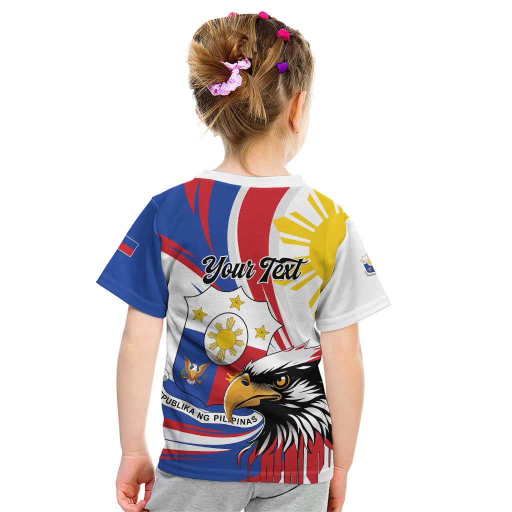 Personalized Philippines Eagle Kid T Shirt Republika ng Pilipinas