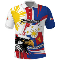 Personalized Philippines Eagle Polo Shirt Republika ng Pilipinas