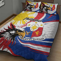 Philippines Eagle Quilt Bed Set Republika ng Pilipinas