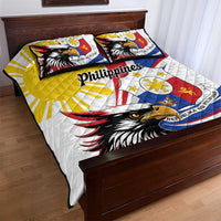 Philippines Eagle Quilt Bed Set Republika ng Pilipinas